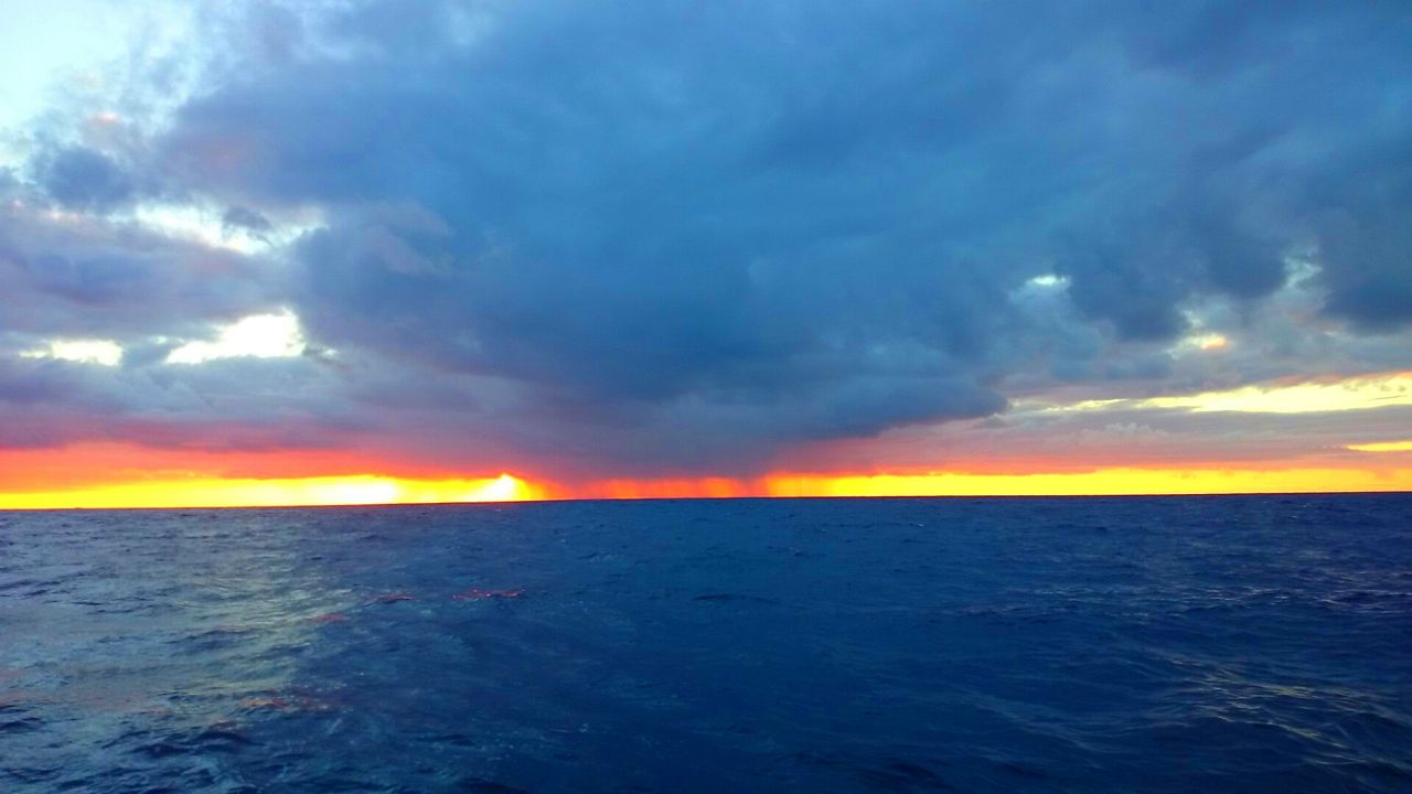 Unglaubliche Sonnen, Wolkenkonfigurationen auf der Atlantiküberquerung mit der hapa na sasa