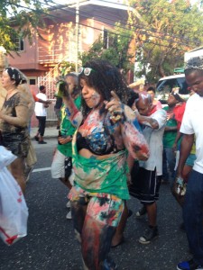 Heavy Dancing beim Karneval in Trinidad