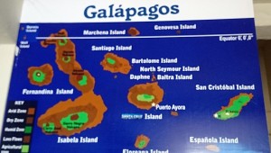 Galapagos besteht aus mehreren Inseln