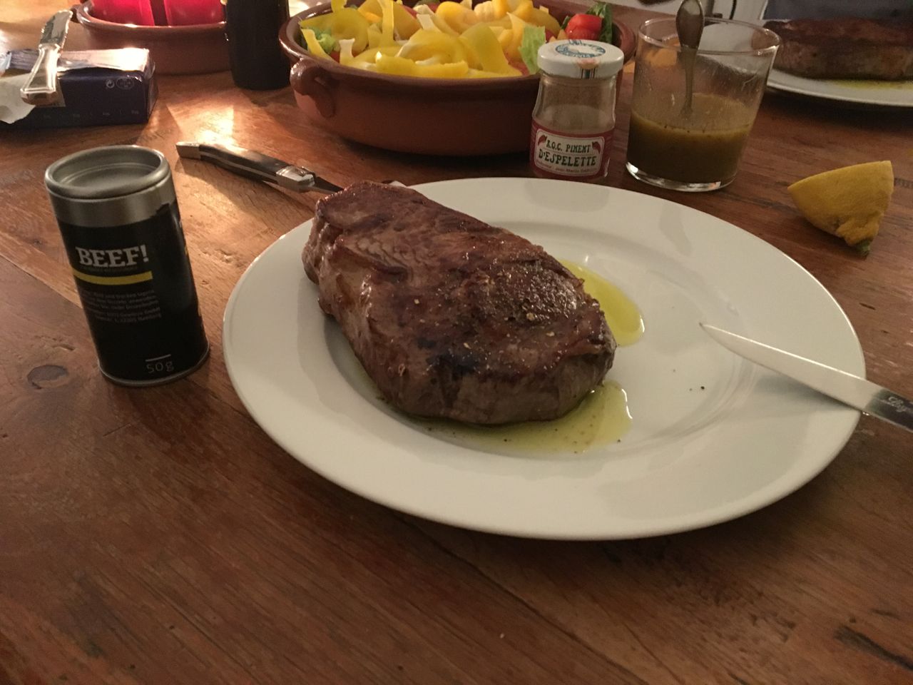 Lecker Steak bei einem sehr guten Freund in Stuttgart