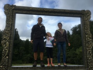 Familienfoto im Urwald