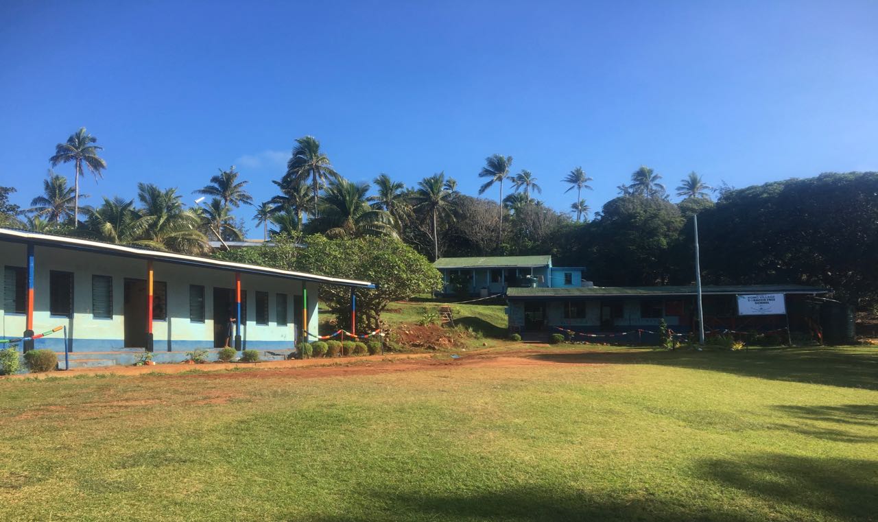 Die Schule auf Komo in Fidschi