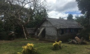 Die Häuser auf Ambrym in Vanuatu sind weitgehend mit natürlichen Baumaterialien gebaut